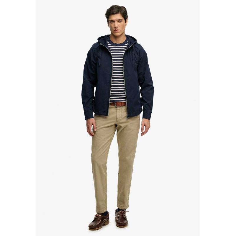 Superdry Hooded Washed Twill Jacket image number 3